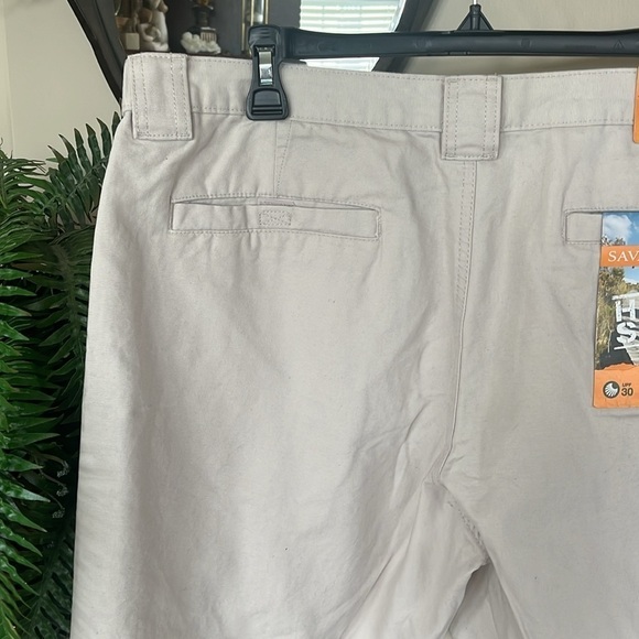 Brand New Savane Shorts Hiking UPF 30 Tech Pocket Cargo Stone Comfort Durable - Picture 7 of 11